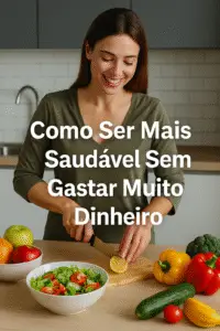 Aprenda como ser mais saudável sem gastar muito dinheiro com dicas práticas de alimentação, exercício e autocuidado acessíveis.