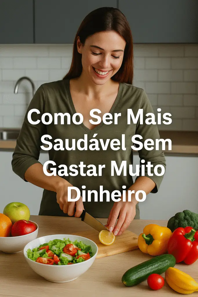Aprenda como ser mais saudável sem gastar muito dinheiro com dicas práticas de alimentação, exercício e autocuidado acessíveis.
