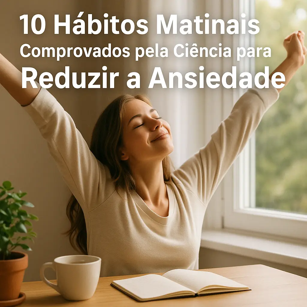 10 Hábitos Matinais para Reduzir a Ansiedade - Comprovados pela Ciência